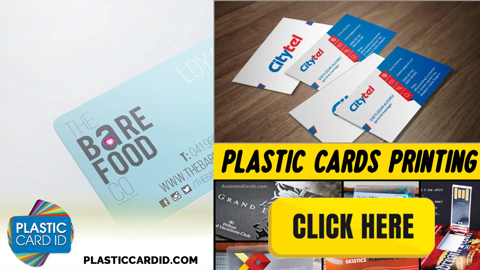 Plastic Card ID
 Encourages Creativity with Upcycling