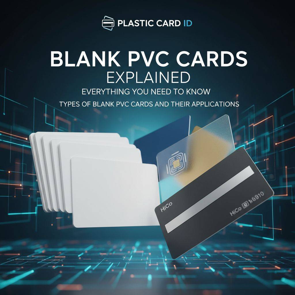 Types of Blank PVC Cards and Their Applications