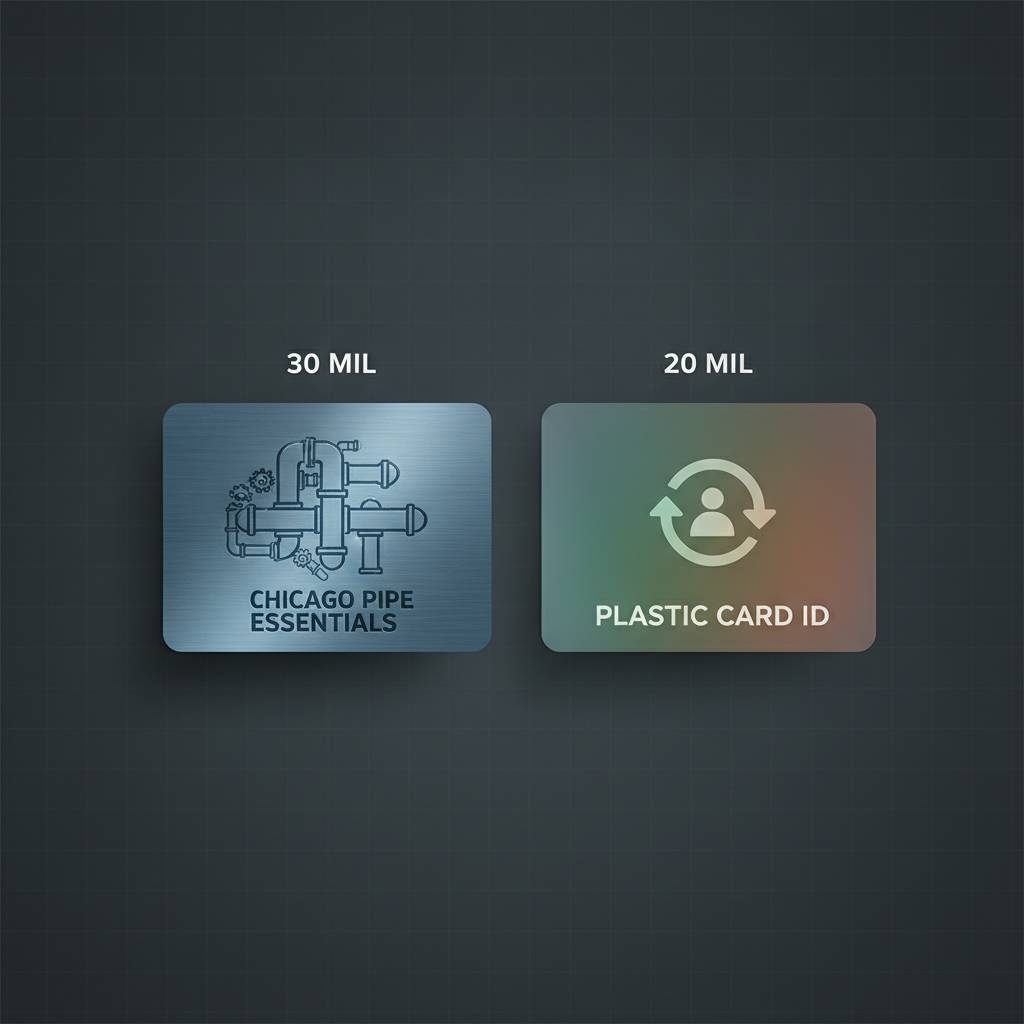 What Your Card Thickness Says About Your Business: Plastic Card ID Explains 30 Mil vs 20 Mil