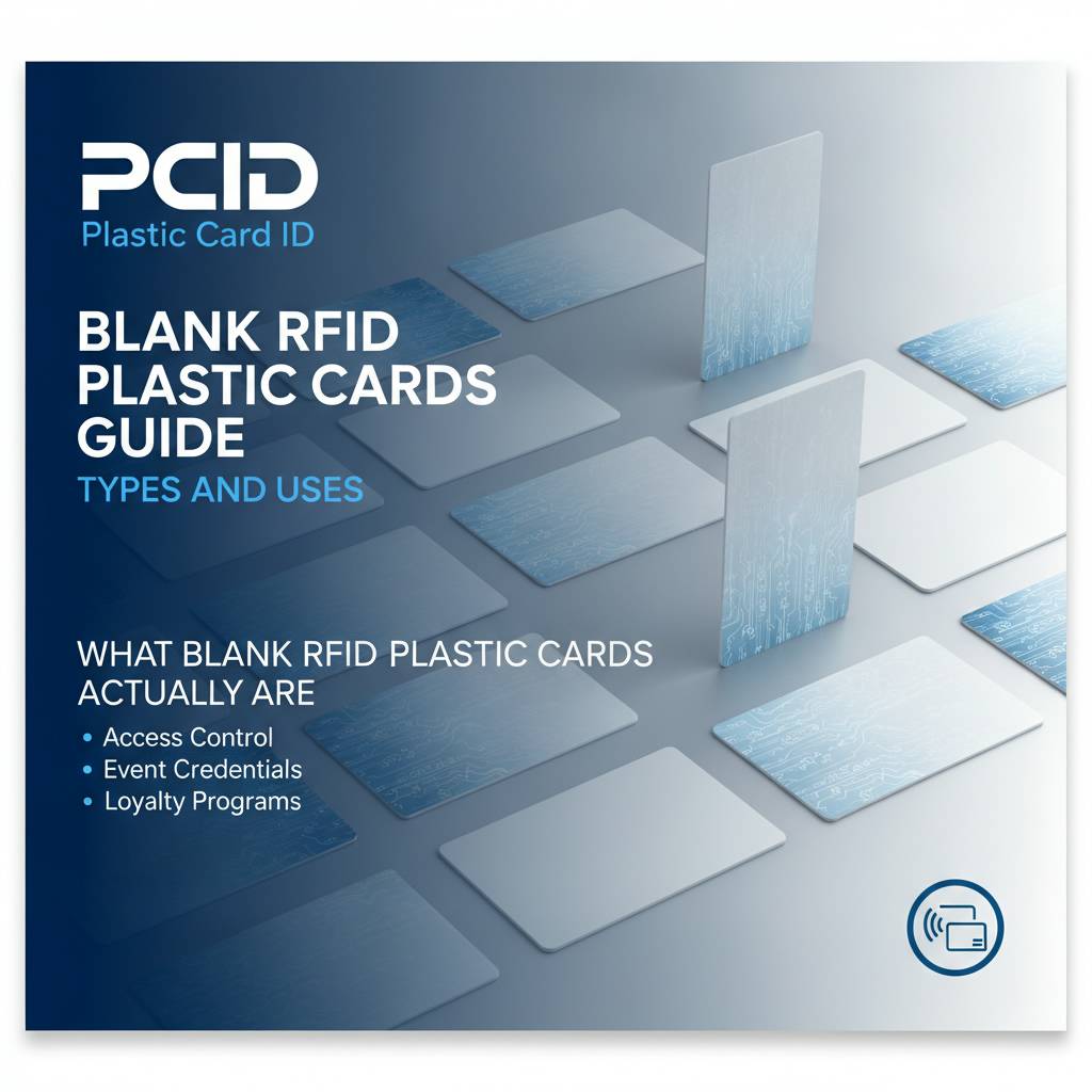 What Blank RFID Plastic Cards Actually Are