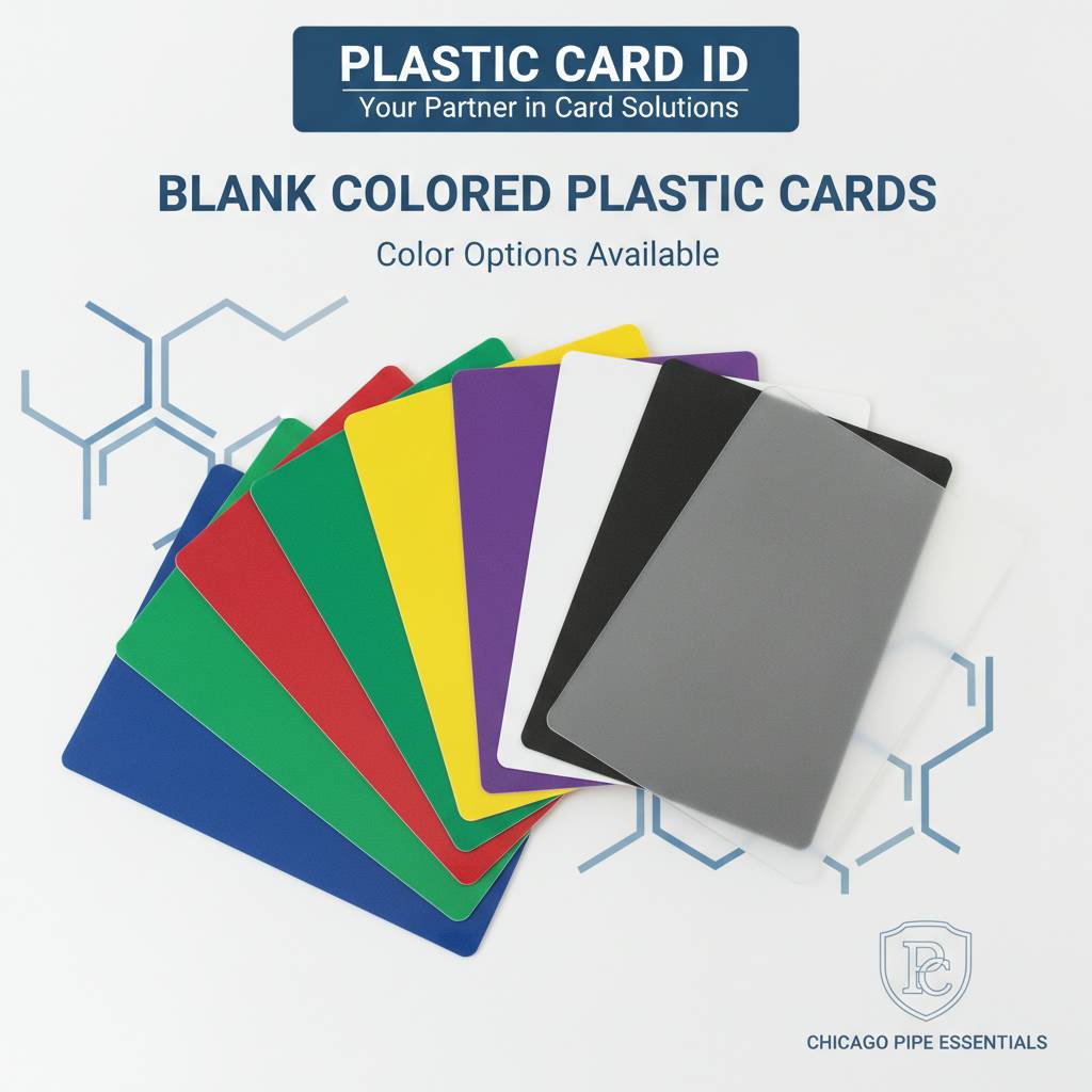 Blank Colored Plastic Cards: Color Options That Work Hard for Your Brand - Plastic Card ID