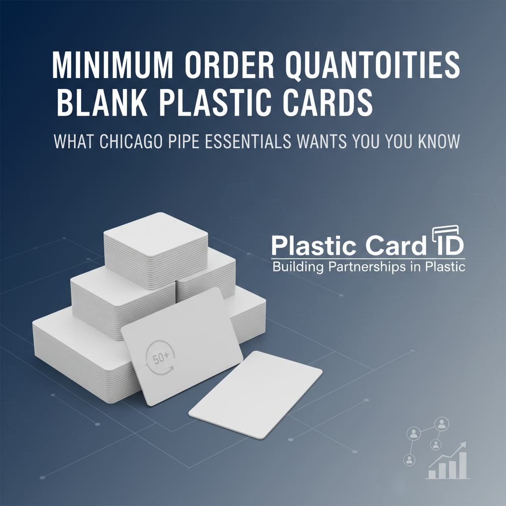 What Plastic Card ID Wants You to Know About Minimum Order Quantities for Blank Plastic Cards