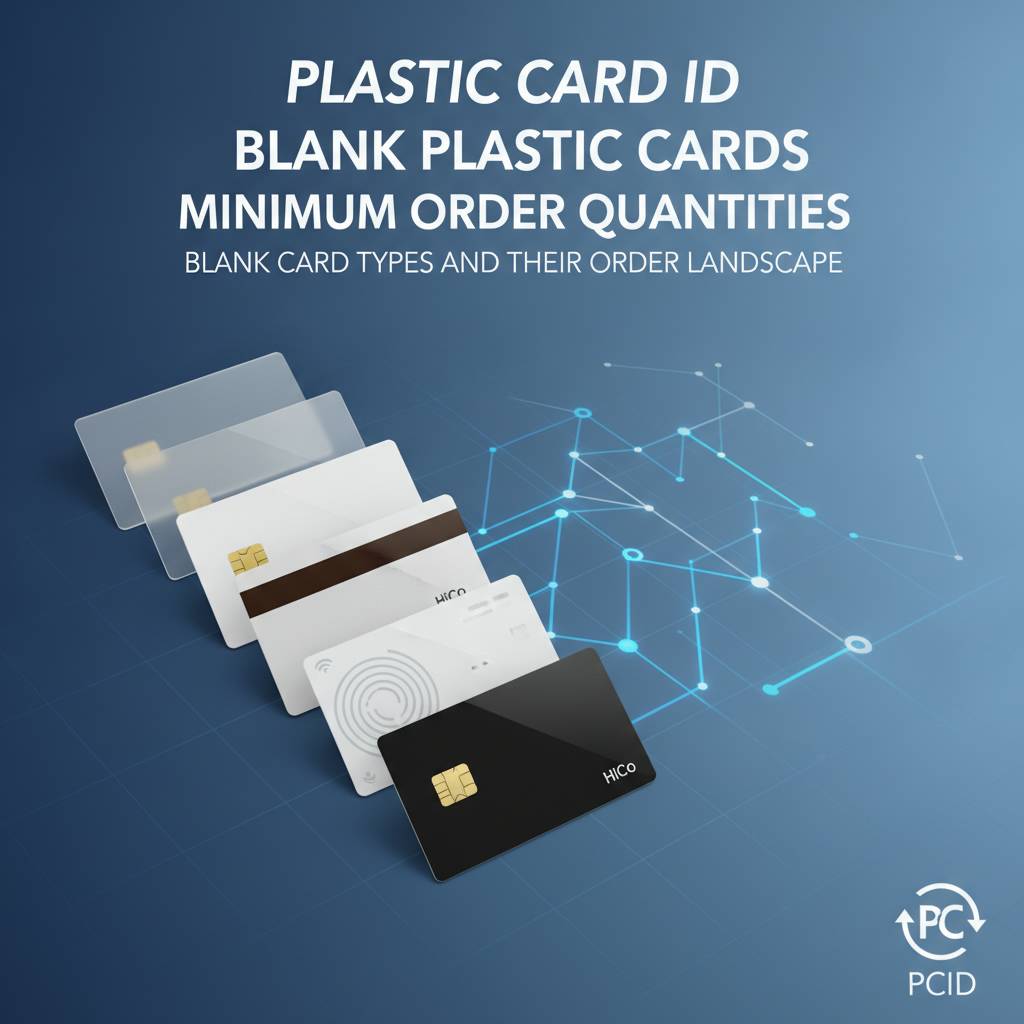 Blank Card Types and Their Minimum Order Landscape