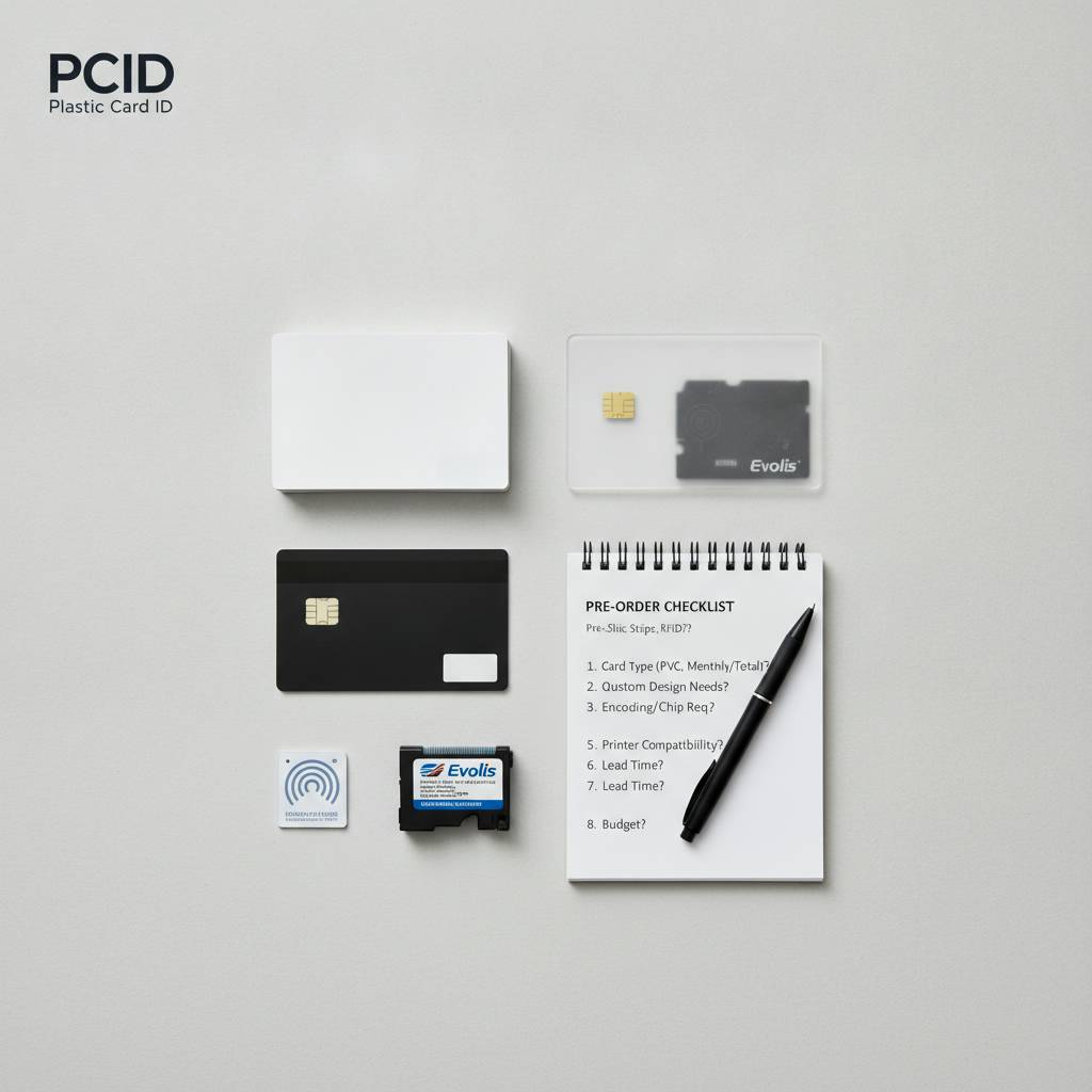 A Practical Pre-Order Checklist: Questions to Ask Before Ordering Plastic Cards