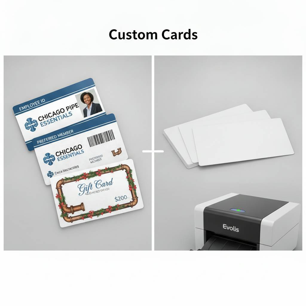 Custom vs Pre-Printed Blank Cards: Which Is Better for Your Business? - Plastic Card ID