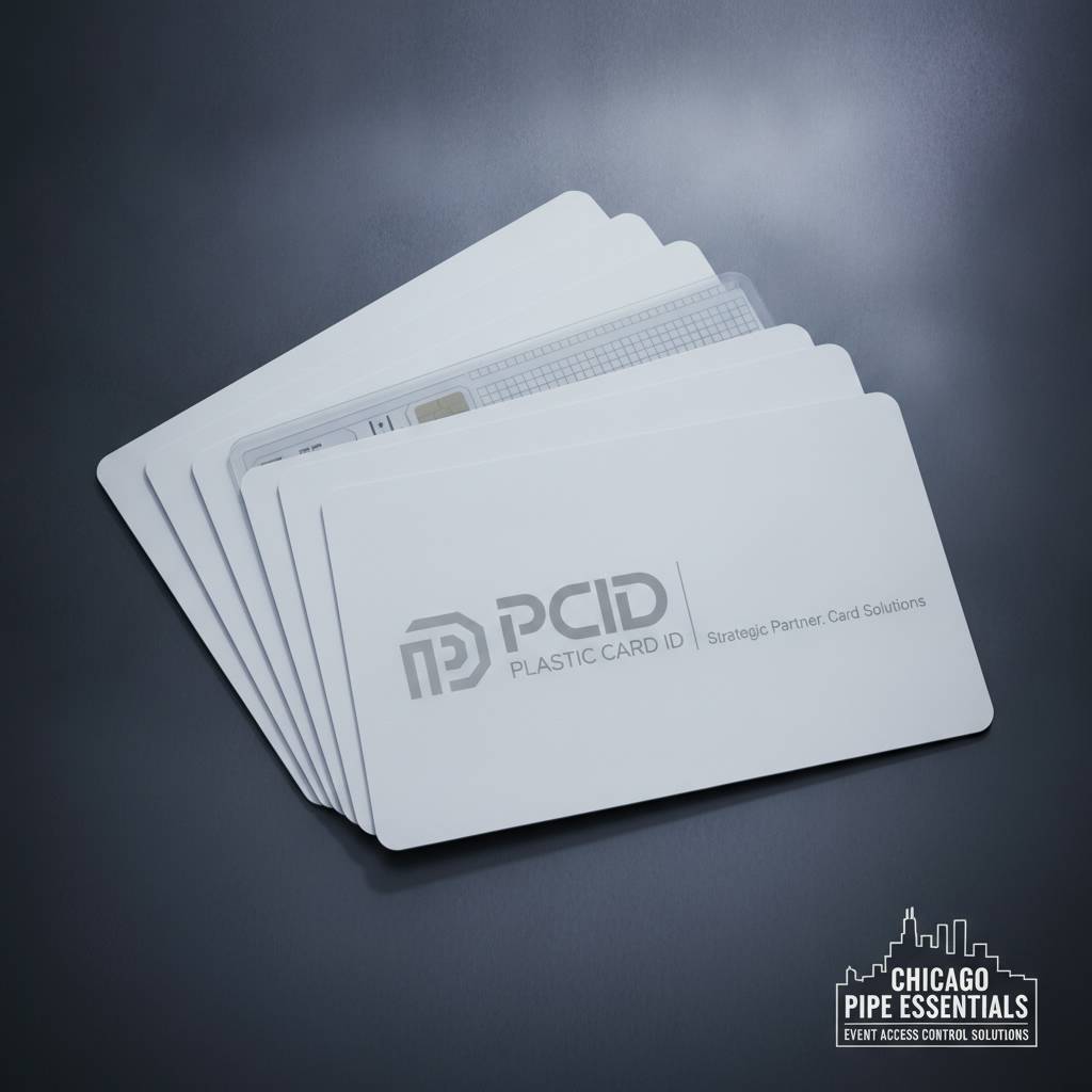 Blank Plastic Cards for Event Access Control - Plastic Card ID