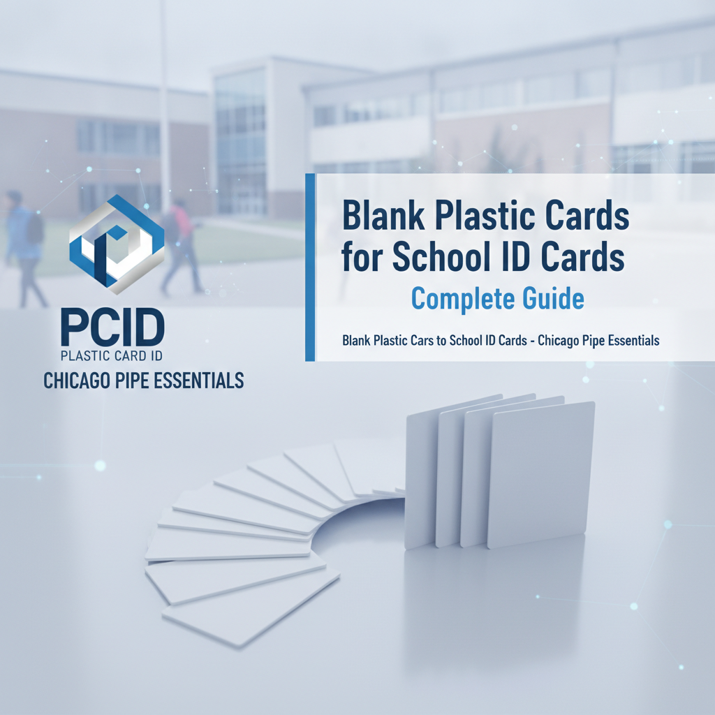 Blank Plastic Cards for School ID Cards - Plastic Card ID