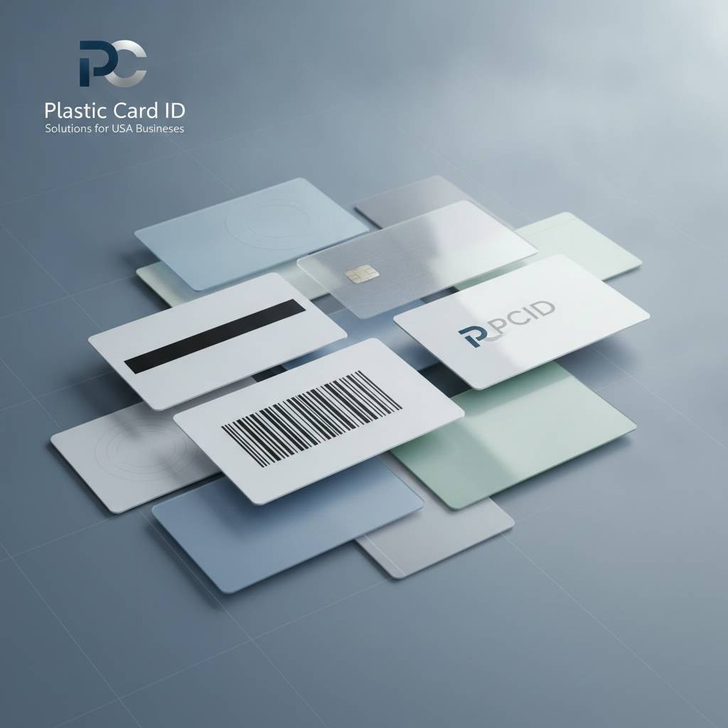 Types of Blank Plastic Cards Available for Barcode Applications
