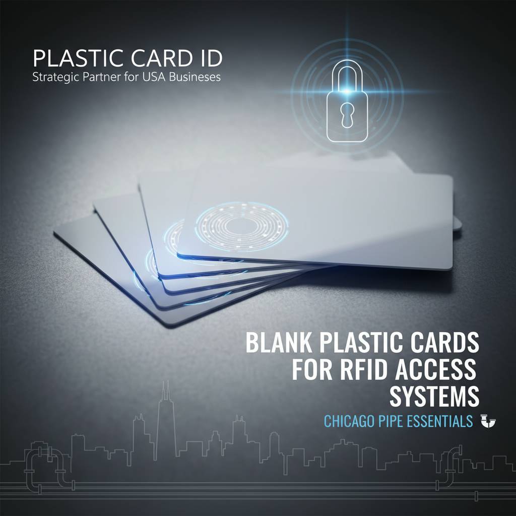 Blank Plastic Cards for RFID Access Systems - Plastic Card ID