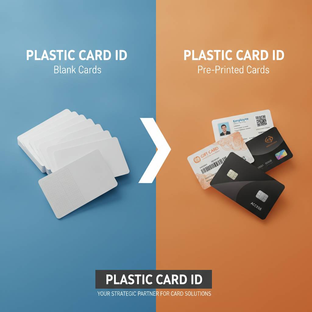 What Is a Pre-Printed Card and When Does It Make More Sense?